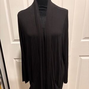 Black Cozy-Lite Coverup